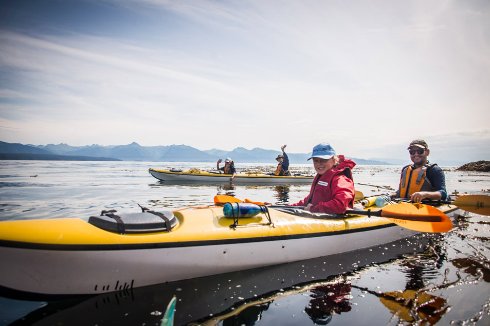 Family trip in Alaska - Kayaking with Spirit Walker Expeditions